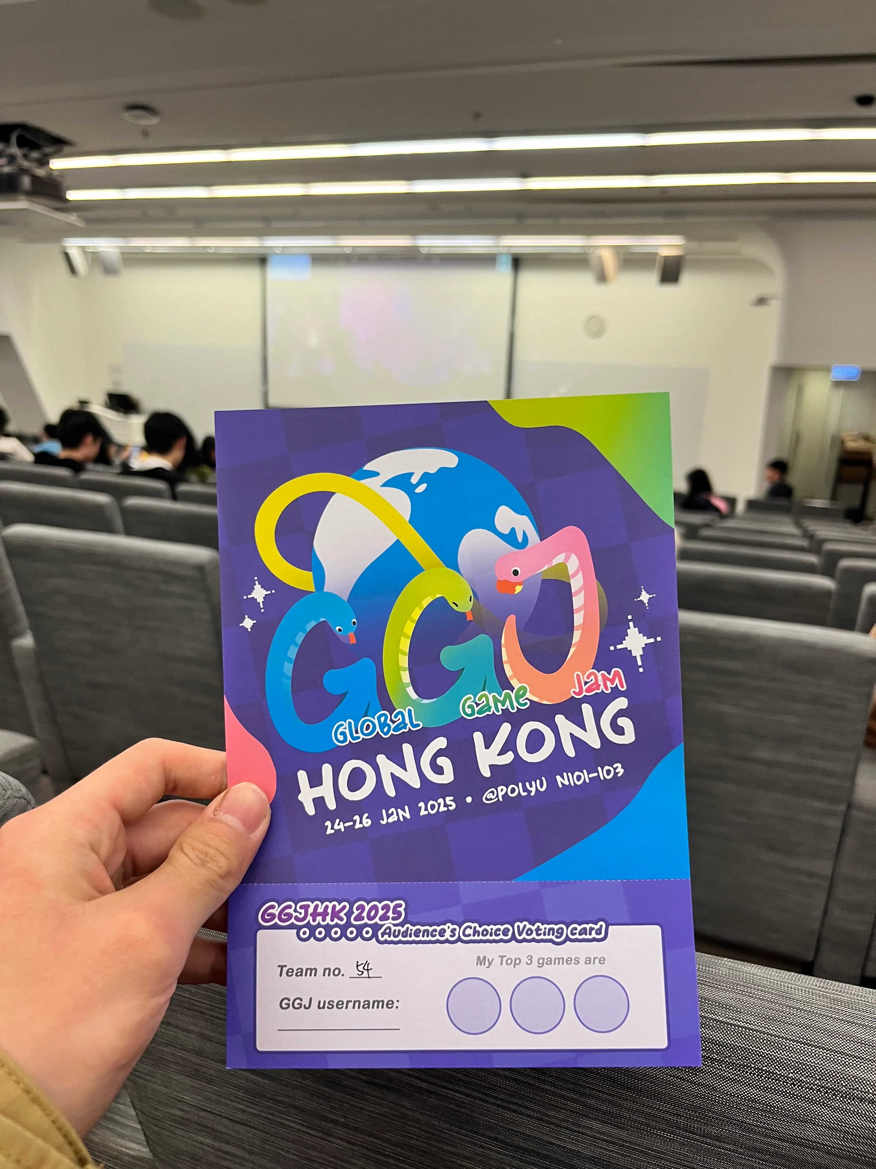 Global Game Jam 2025 Hongkong Record